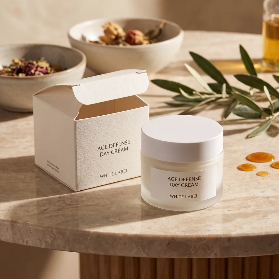 Age Defense Day Cream White Label Formula — Skincare