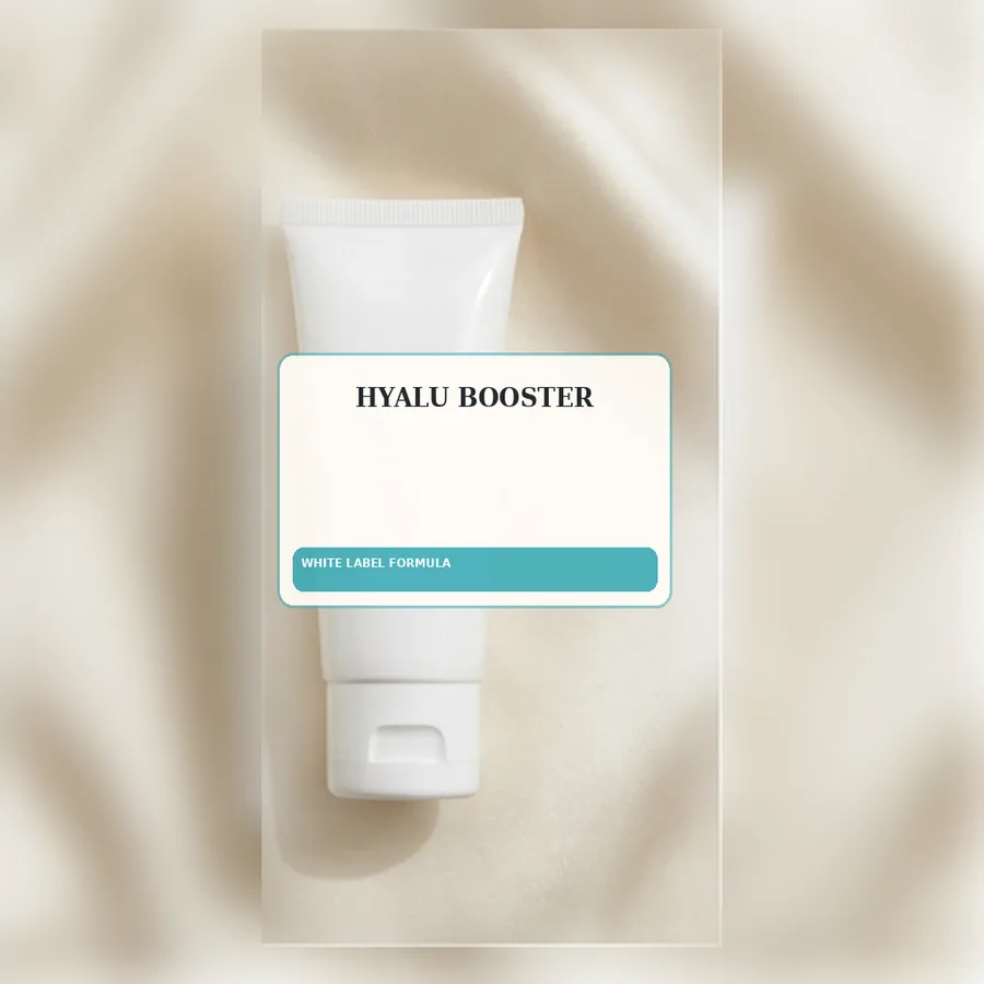 Hyalu Booster White Label Formula — Squeeze tube private label packaging