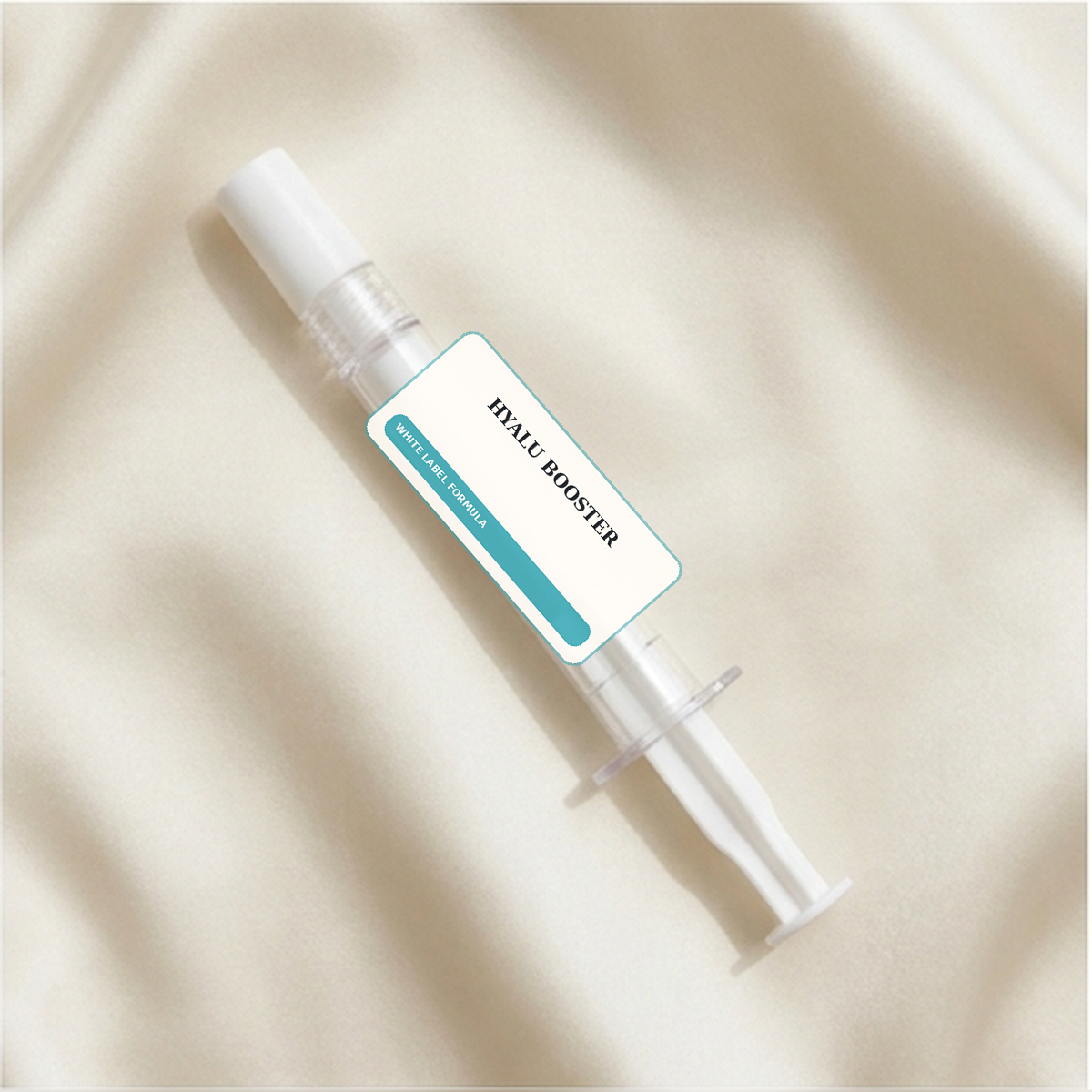Hyalu Booster White Label Formula — Syringe private label packaging