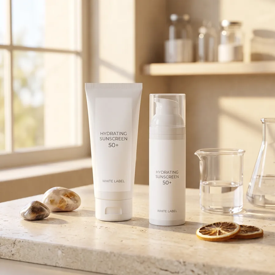 Hydrating Sunscreen 50+ White Label Formula — SPF / Sun Care