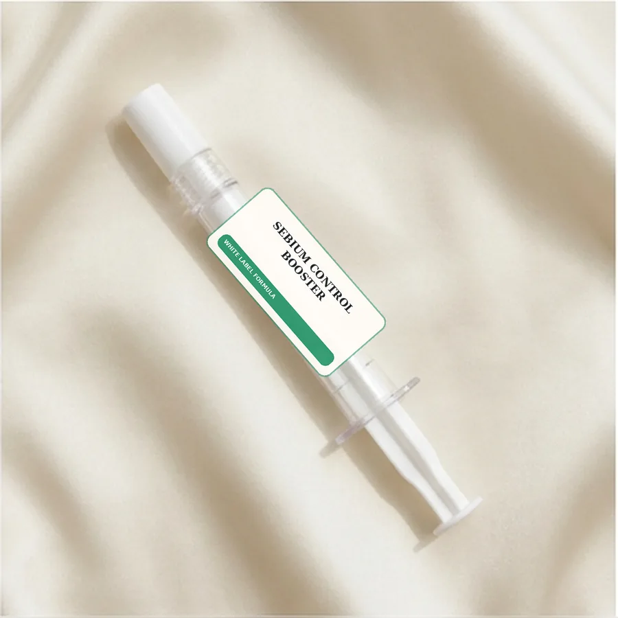 Sebium Control Booster White Label Formula — Syringe private label packaging