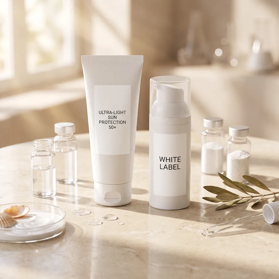 Ultra-Light Sun Protection 50+ White Label Formula — SPF / Sun Care