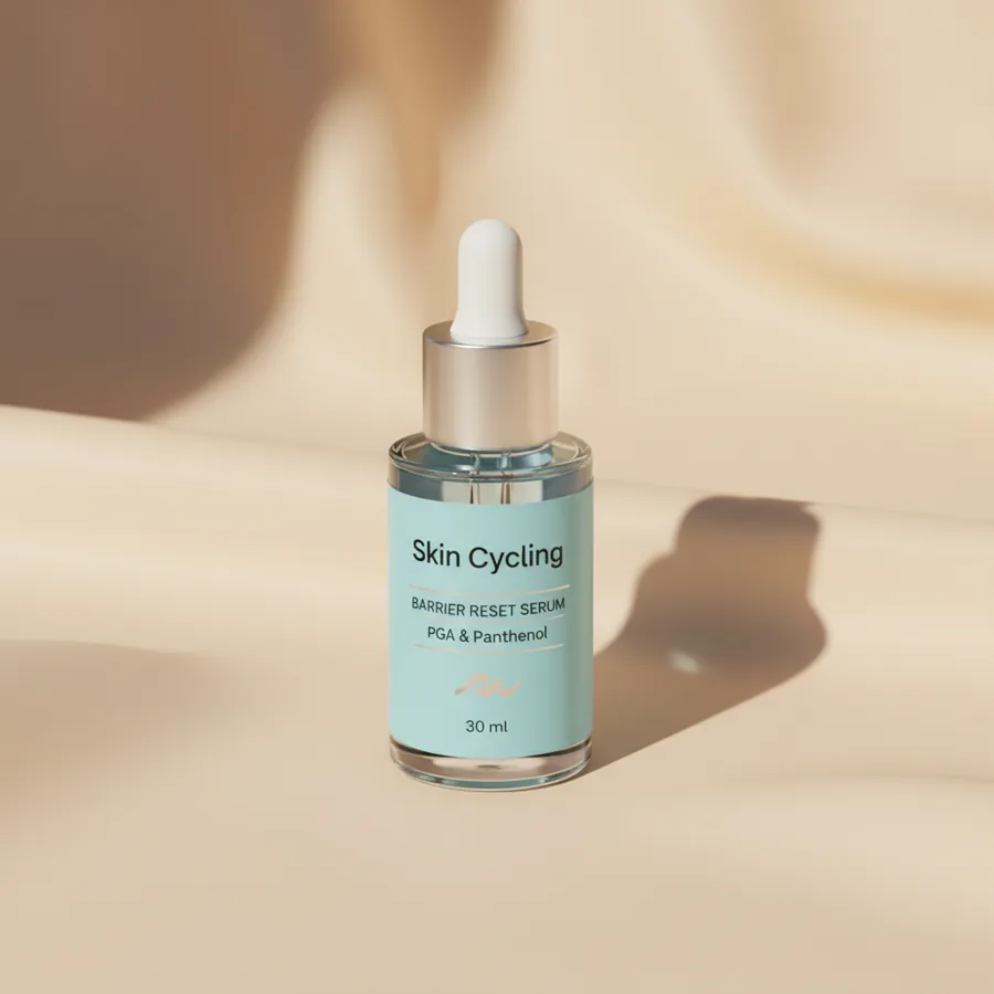 Skin Cycling Barrier Reset Serum PGA & Panthenol — Skincare